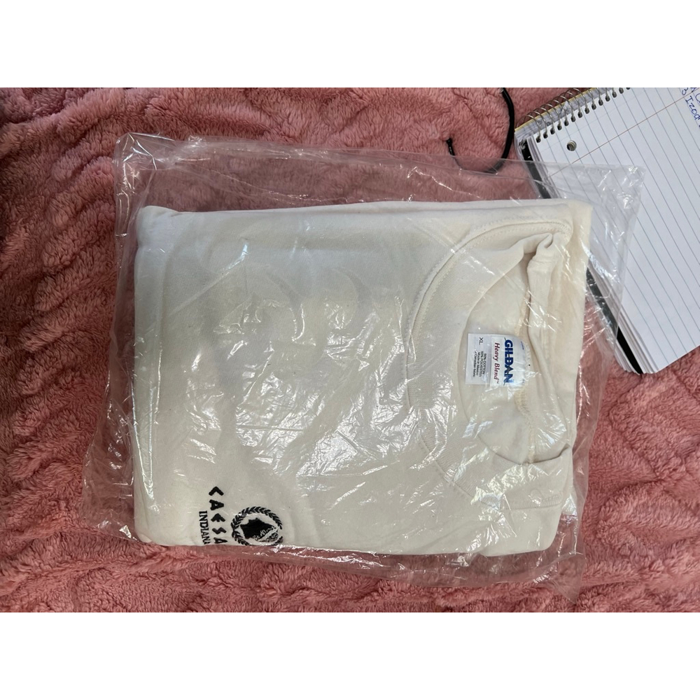 Vintage Caesar’s Palace Casino‎ Indiana Sweatshirt Men XL Ivory New